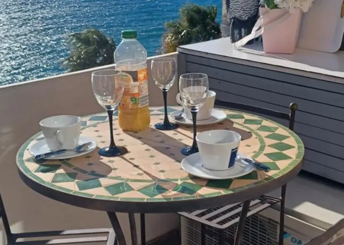 Ciel Bleu De Cannes - Appartement Vue Azur Avec Piscines Et Jardin